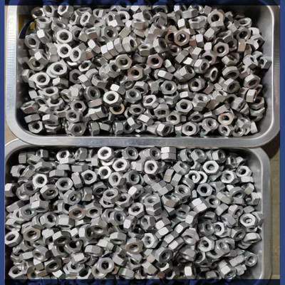 M4 M6 M8 M5 Molybdenum Nuts Screw High Temperature Single Crystal Furnace Heating Parts