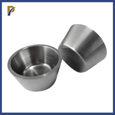 High Temperature Tungsten Crucibles Tungsten Melting Pot Crucible For Glass Industry