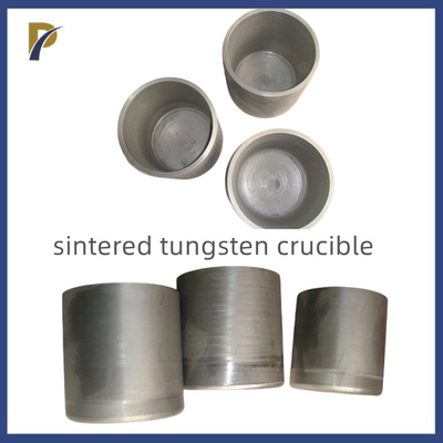 Cao nhiệt độ Tungsten Pot Sintering Tungsten Crucible cho Sapphire Crystal Growth